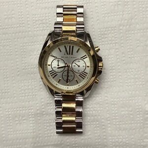 Michael Kors Two-Tone Gold & Silver Men's Watch